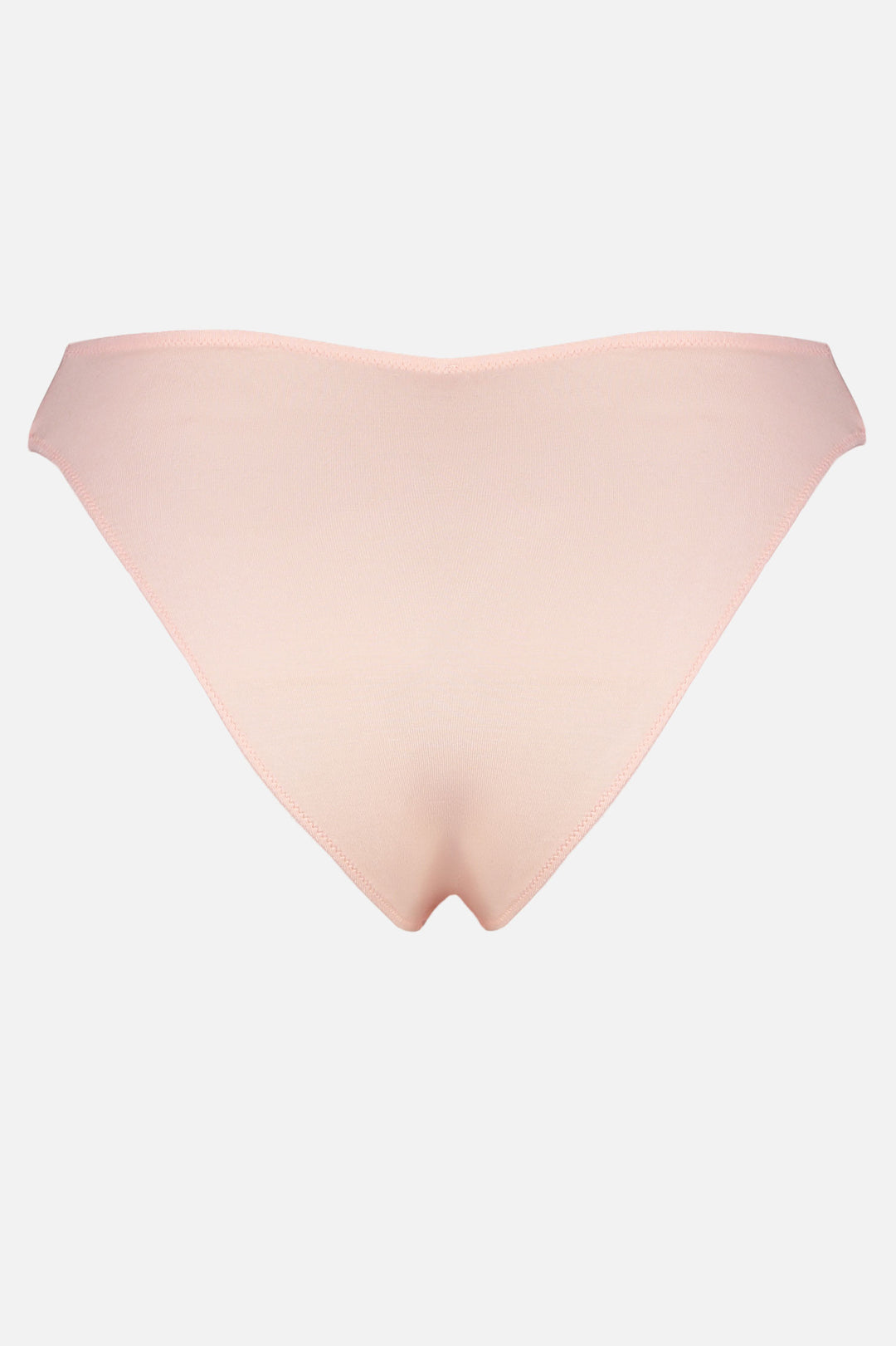 Videris Lingerie bikini knicker in blush pink TENCEL™  mid-rise style with cheeky bottom coverage and soft elastics