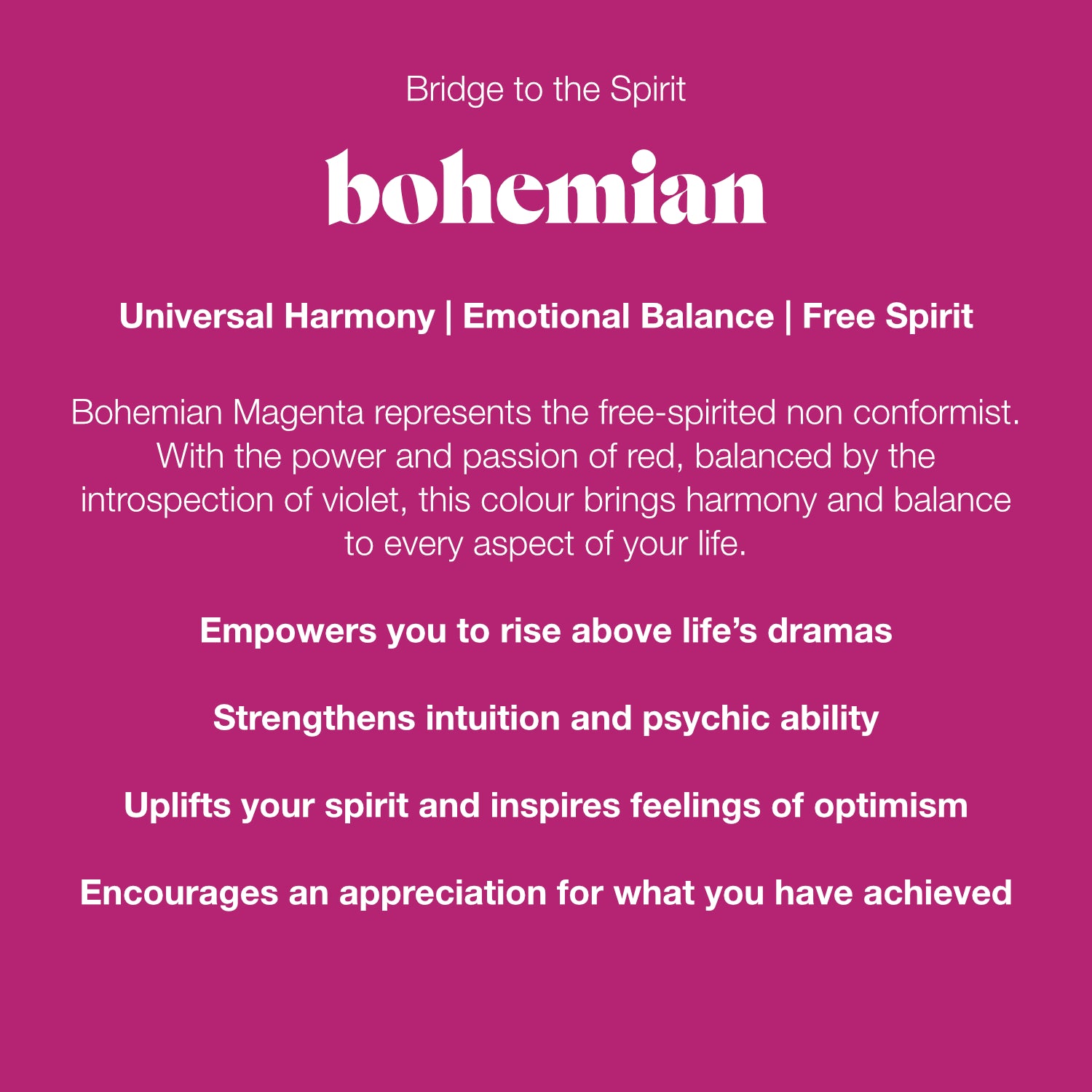 Angela Bra - Bohemian