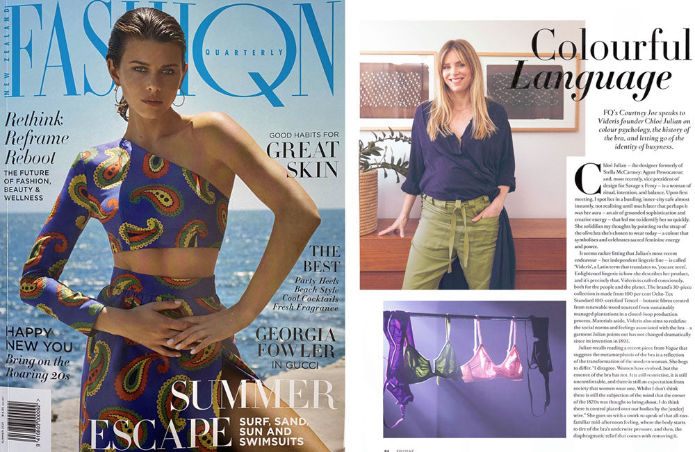 Fashion Quarterly - Colourful Language - Videris Lingerie