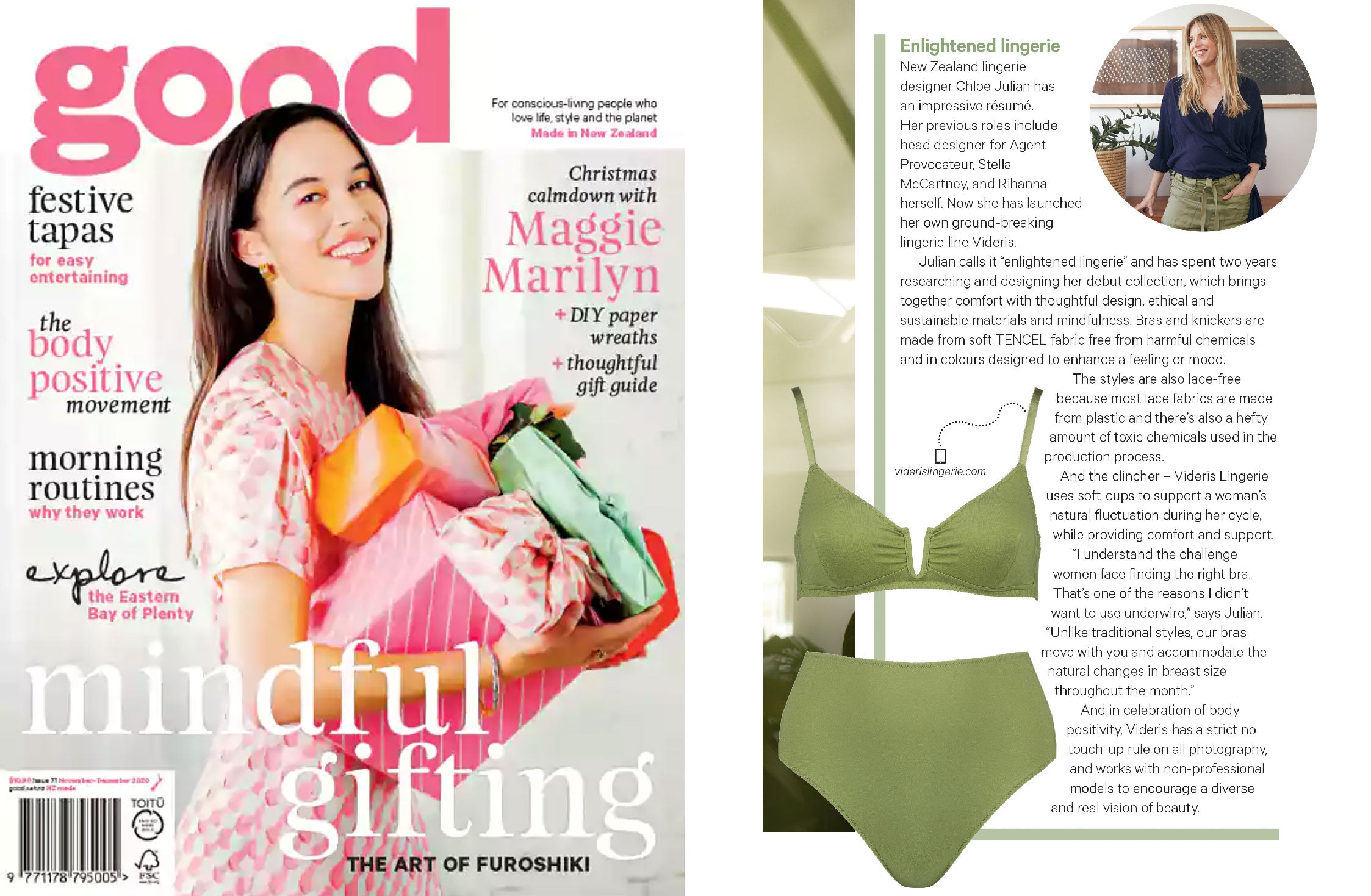 Good Magazine - Videris Lingerie 