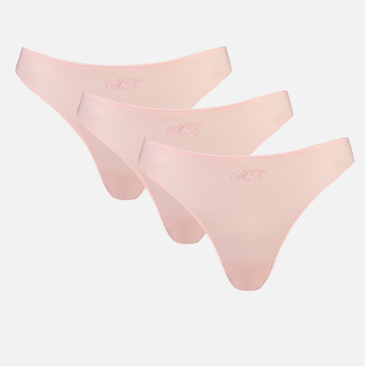 Monogram Whitney Bikini 3 Pack - Rosy