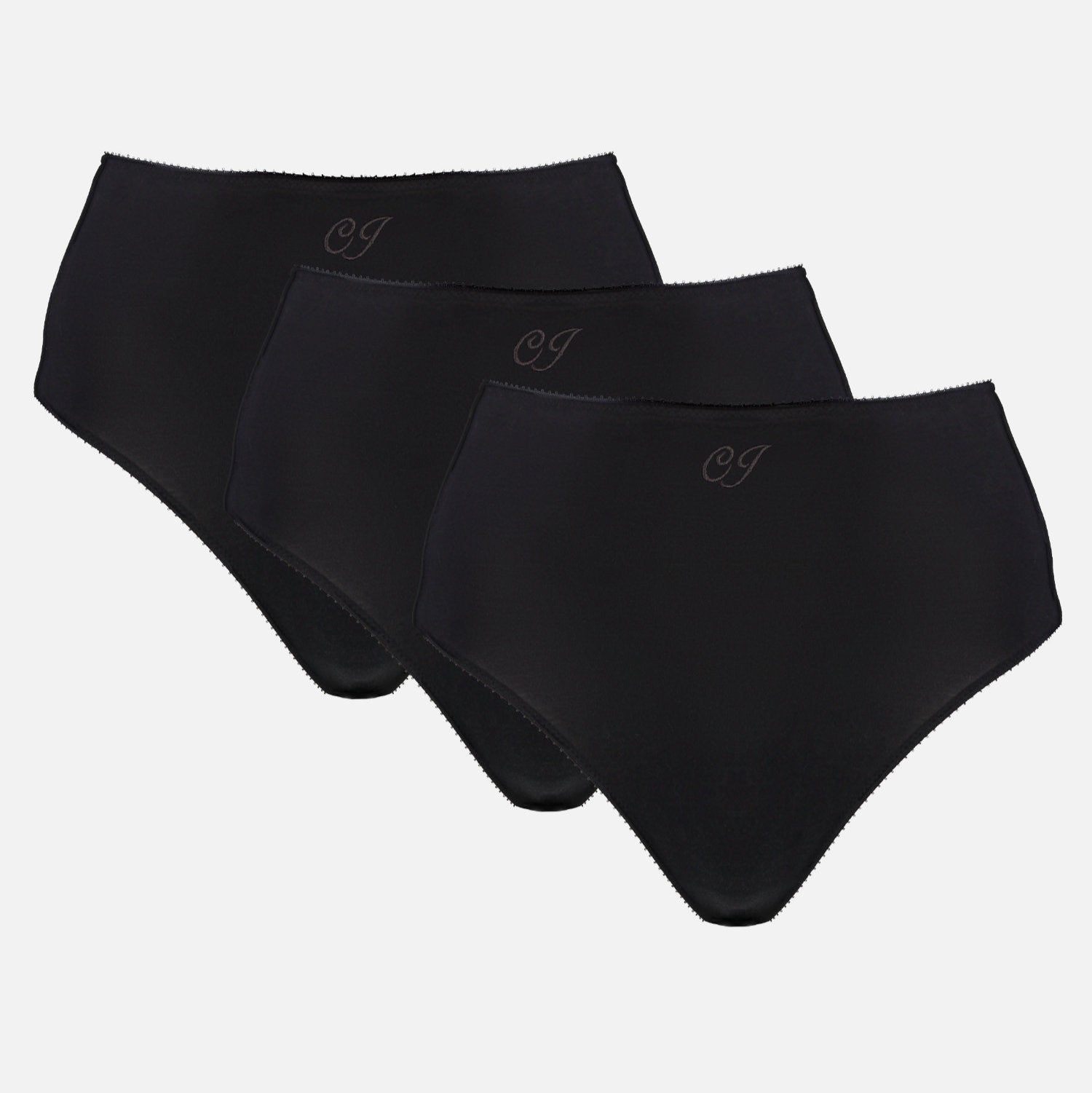 Monogram Whitney High Waist Bikini 3 Pack