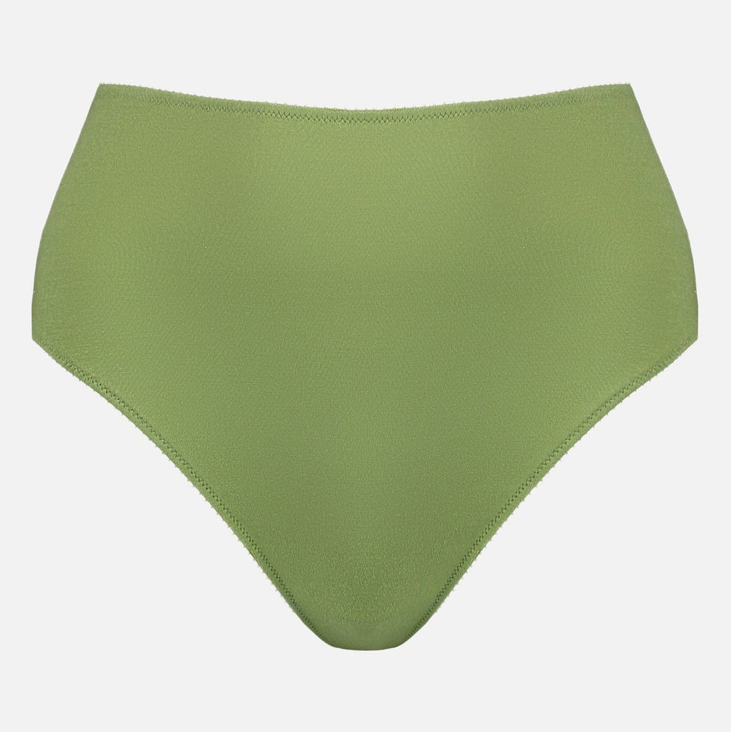 Whitney High Waist Bikini - Olive