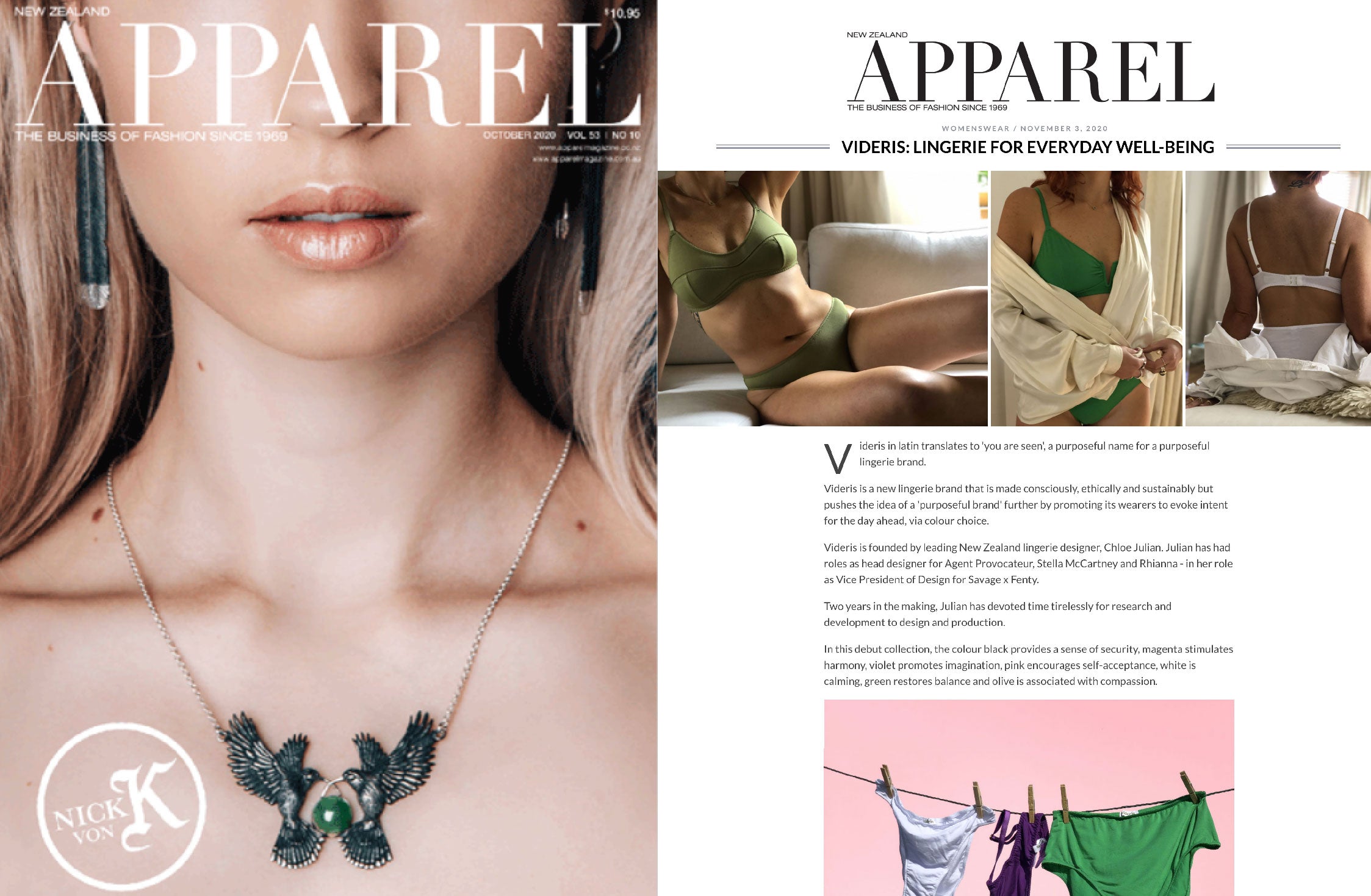 Apparel - videris Lingerie for everday well being