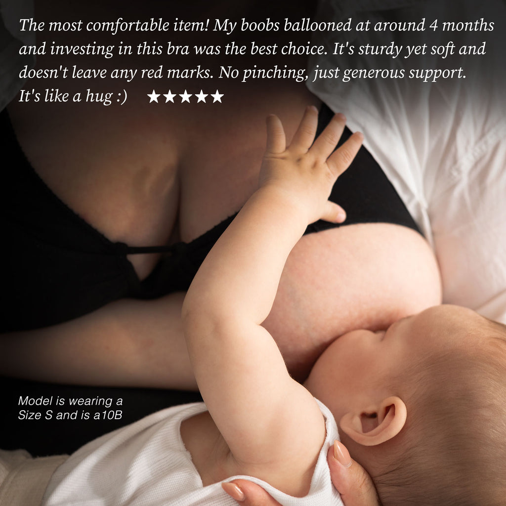 Belle Maternity Bra - Rosy