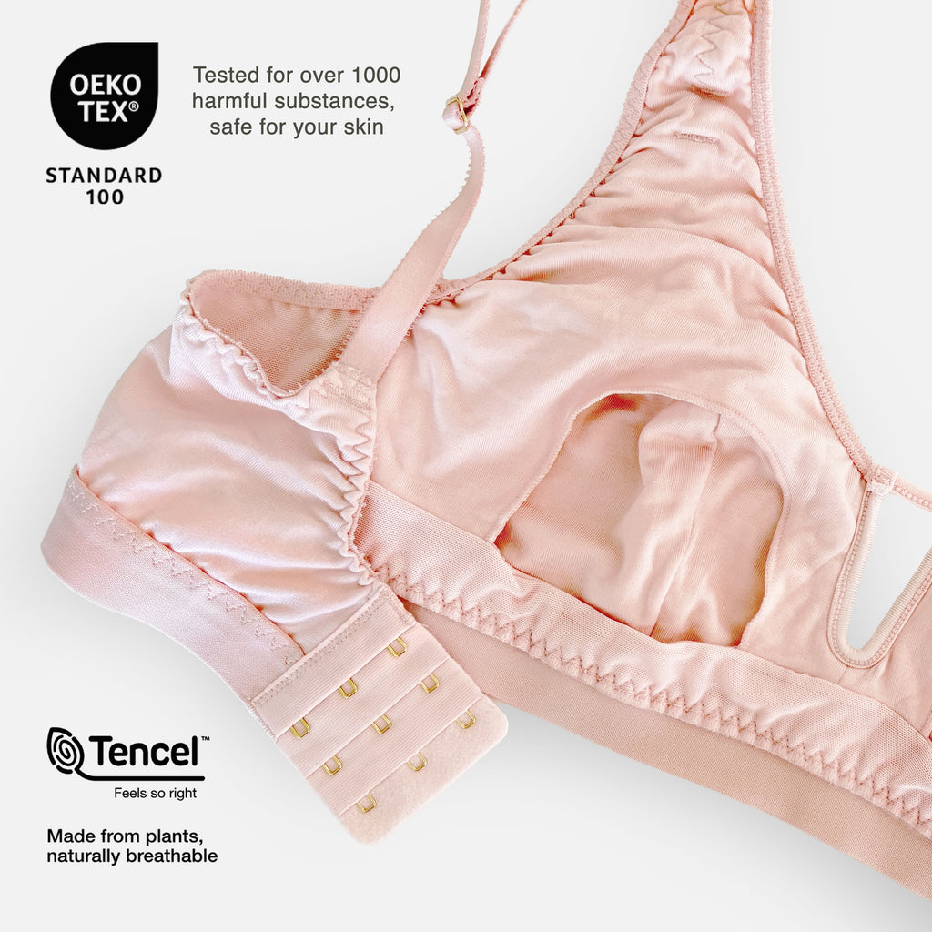 Belle Maternity Bra - Rosy