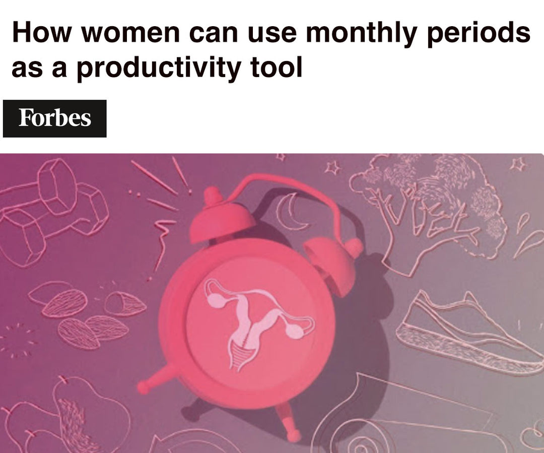 how women can use monthly periods as a productivity tool