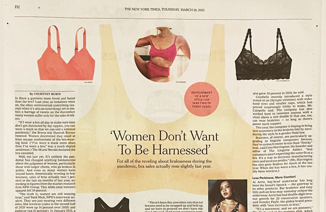 NY Times - women don't don't want to be hardnessed