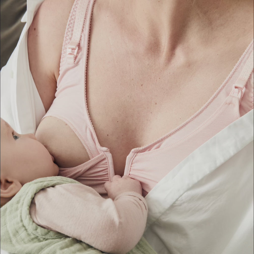 Belle Maternity Bra - Rosy