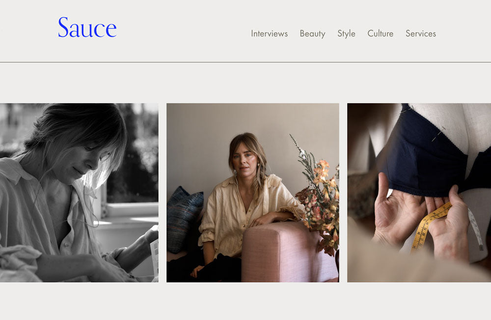 SAUCE Magazine - Interview with Chloe Julian