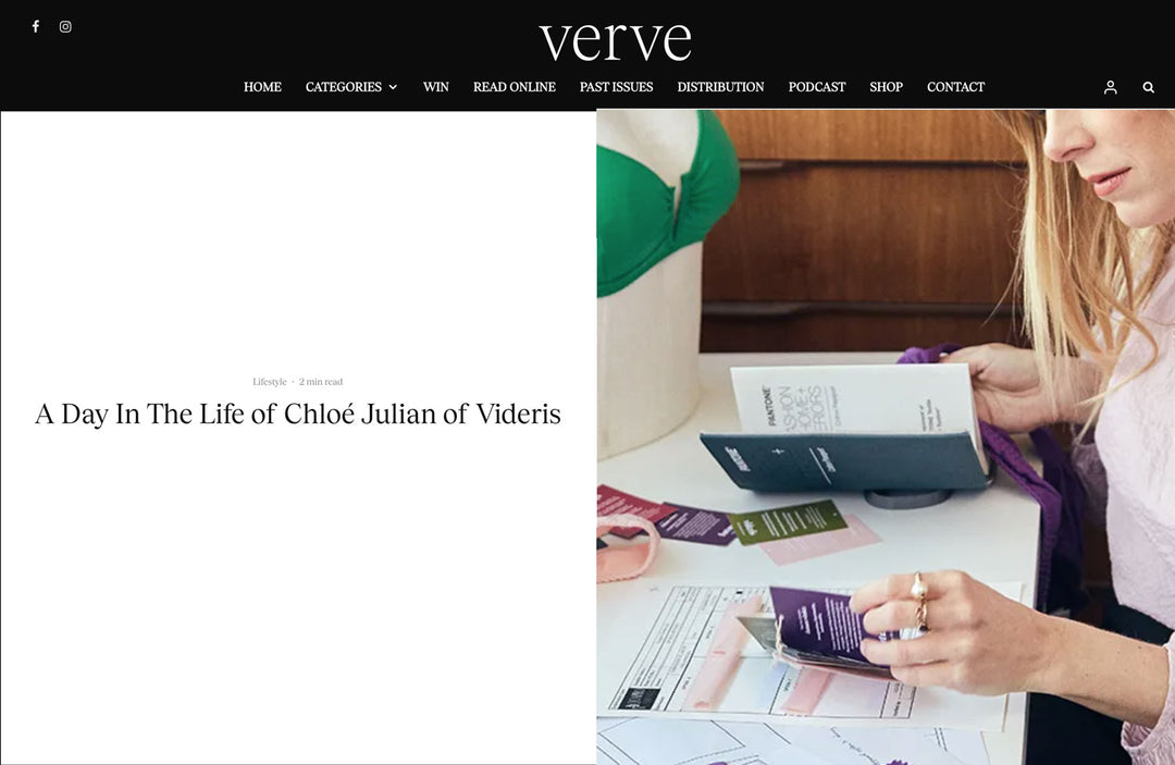 Verve - a day in the life of chloe julian of videris