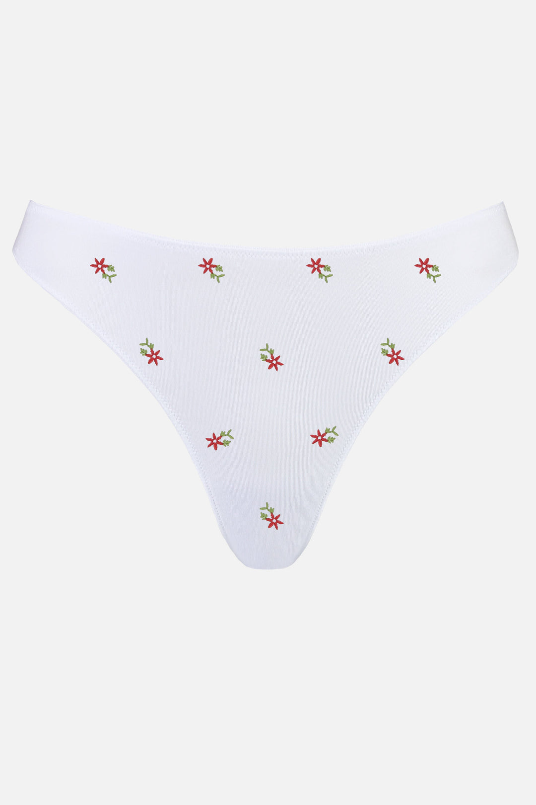 Videris Lingerie bikini knicker in white TENCEL™ a comfortable mid-rise style cut to follow the natural curve of your hips