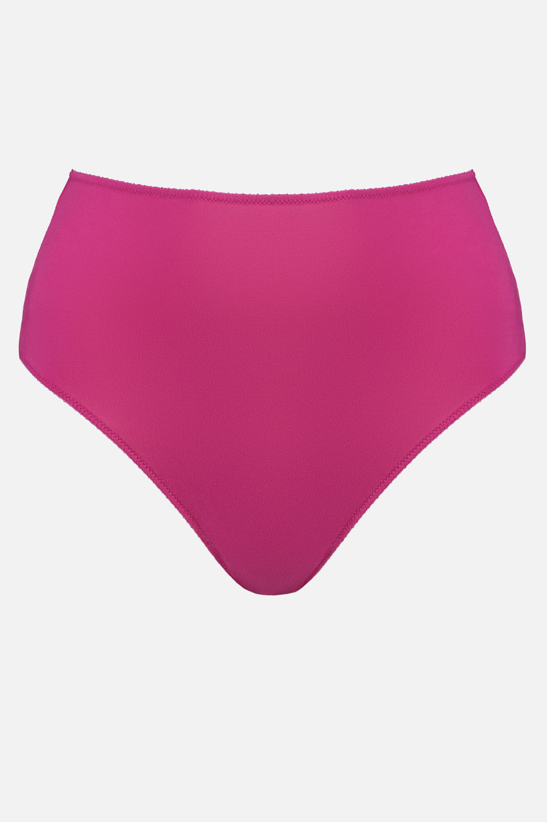 Videris Lingerie high waist knicker in bohemian magenta TENCEL™ cut to follow the natural curve of your hips