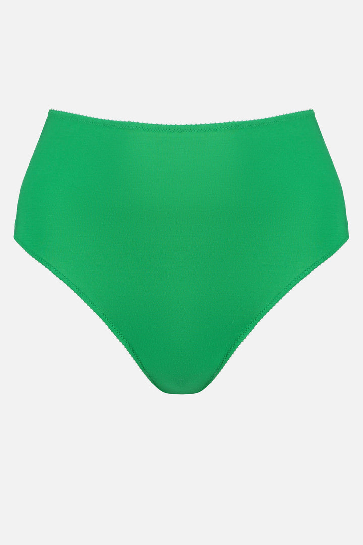Videris Lingerie high waist knicker in green TENCEL™ cut to follow the natural curve of your hips