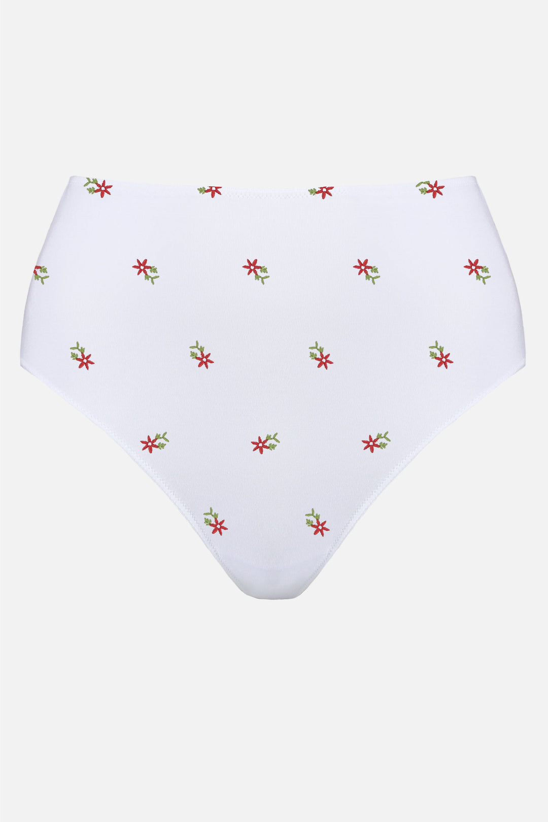 Videris Lingerie high waist knicker in white TENCEL™ cut to follow the natural curve of your hips