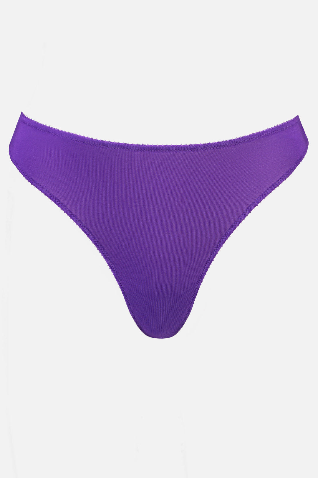 Videris Lingerie thong in purple TENCEL™ a comfortable mid-rise style cut to follow the natural curve of your hips
