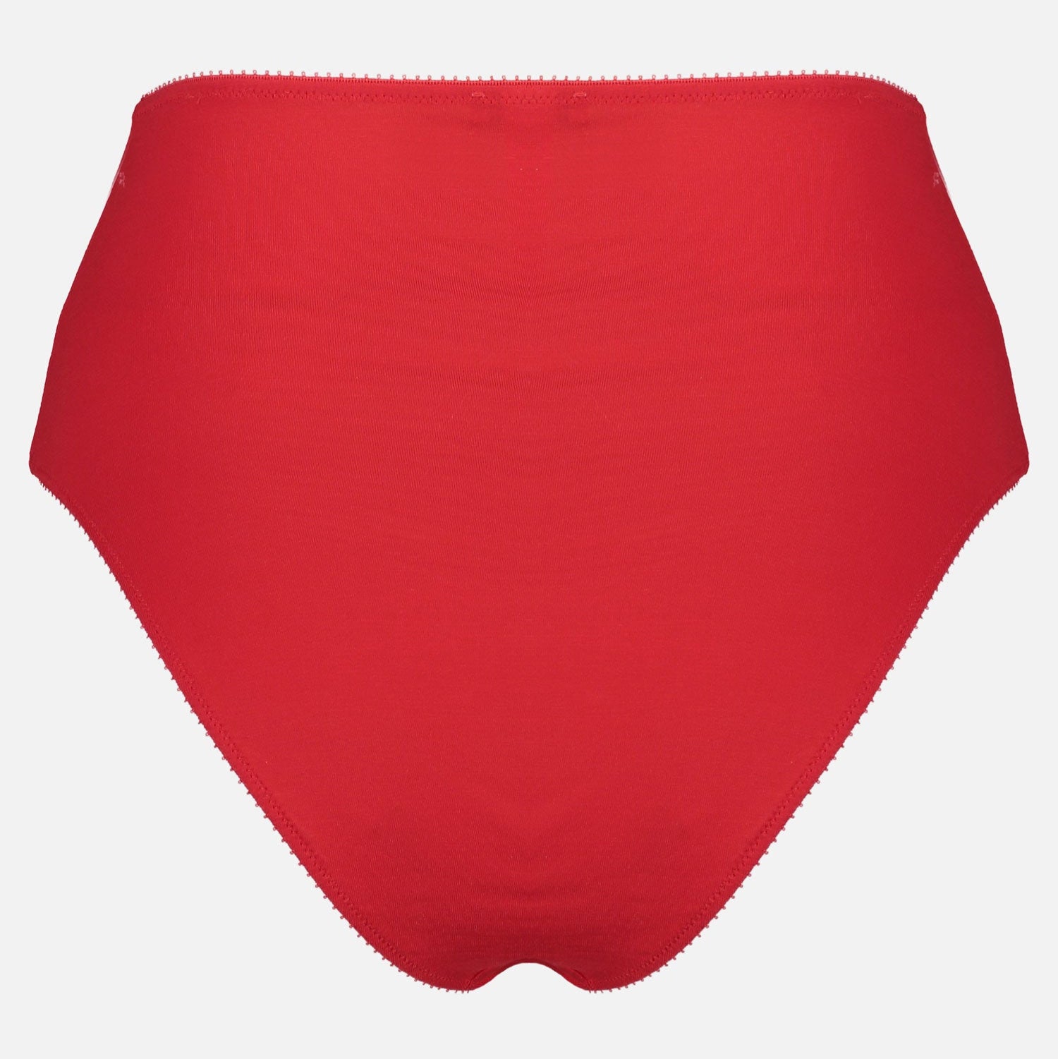 Videris Lingerie high waist knicker in red TENCEL™ with a flattering legline and soft elastics