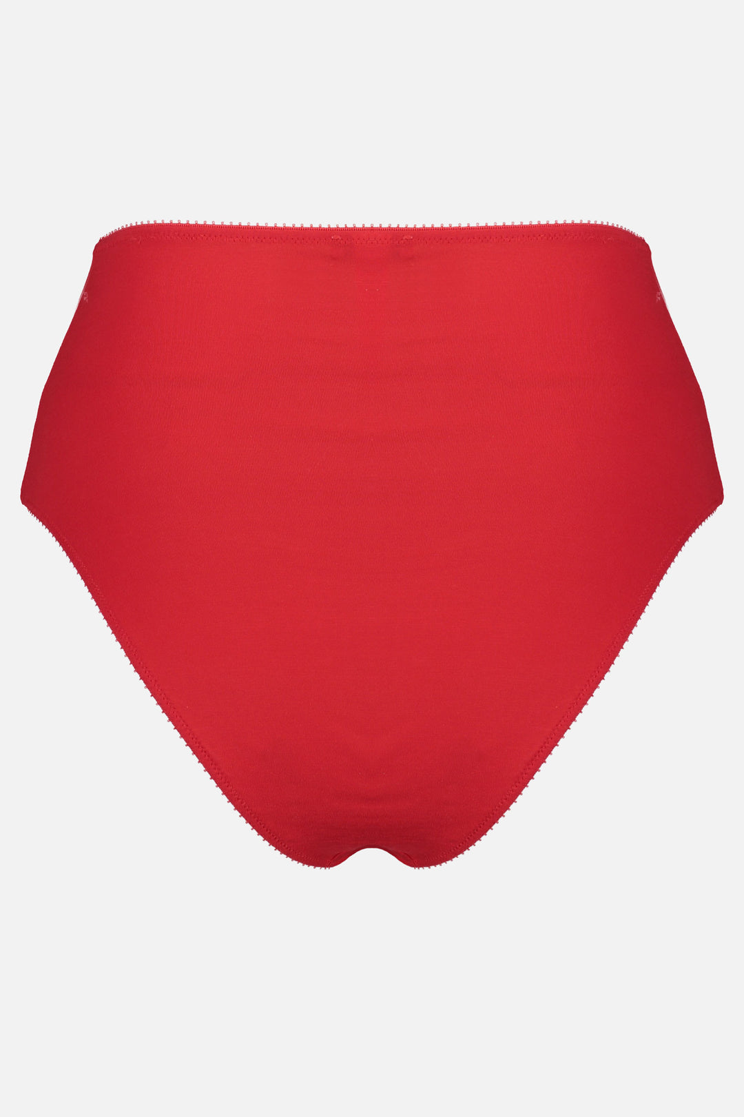 Videris Lingerie high waist knicker in red TENCEL™ with a flattering legline and soft elastics